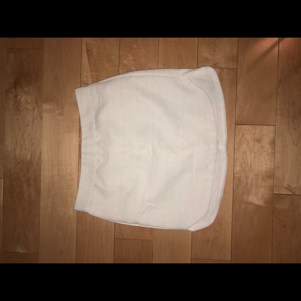 White skirt